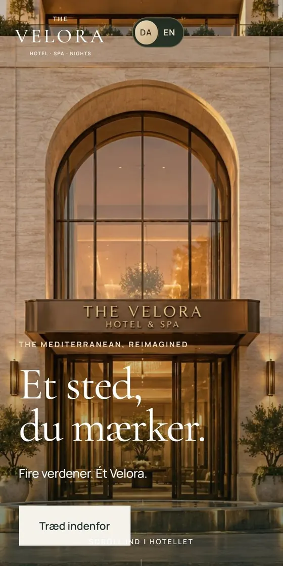 The Velora on mobile